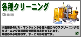クリーニング